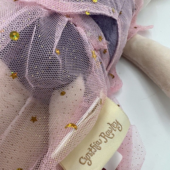 Rare Cynthia Rowley Plush Mouse Ballerina Doll Curious New York 15” - Picture 6 of 6